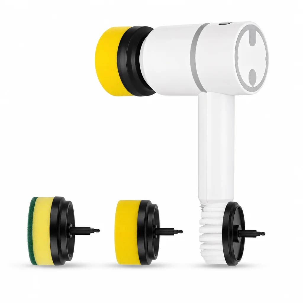 ScrubIQ — brosse rotative électrique 3-en-1